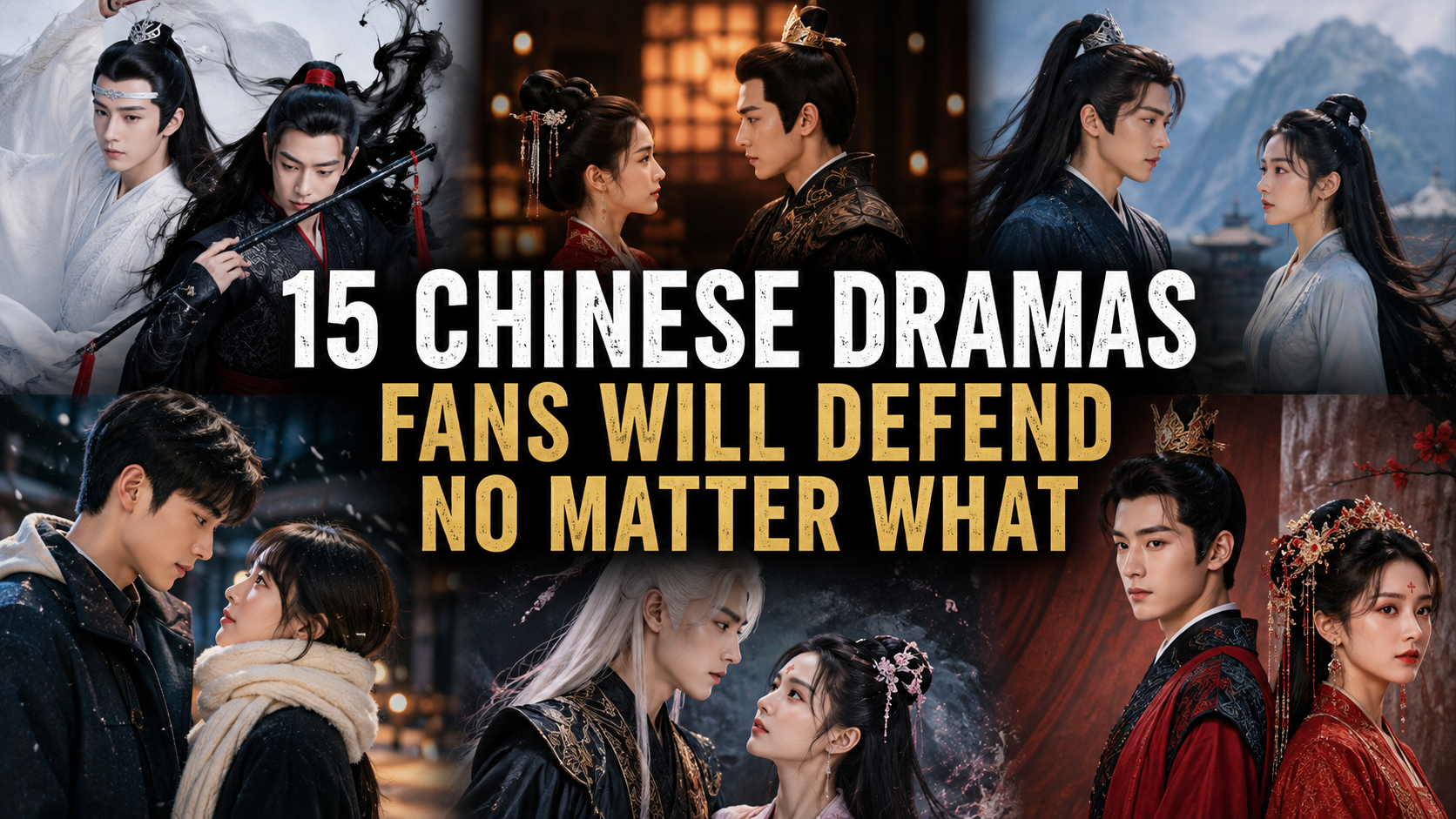 15 Chinese Dramas Fans Will Defend No Matter What
